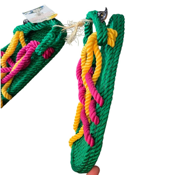 Nomadic State of Mind Rope Sandals Multicolor Unisex Size 39 Washable Boho - Picture 7 of 7